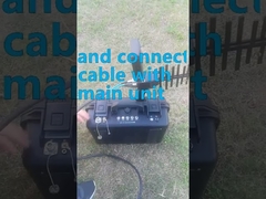 Drone militare portatile con interferente direzionale a singola persona